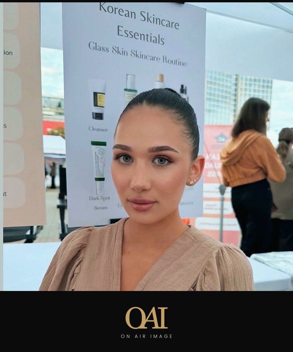 The finished K-Beauty look